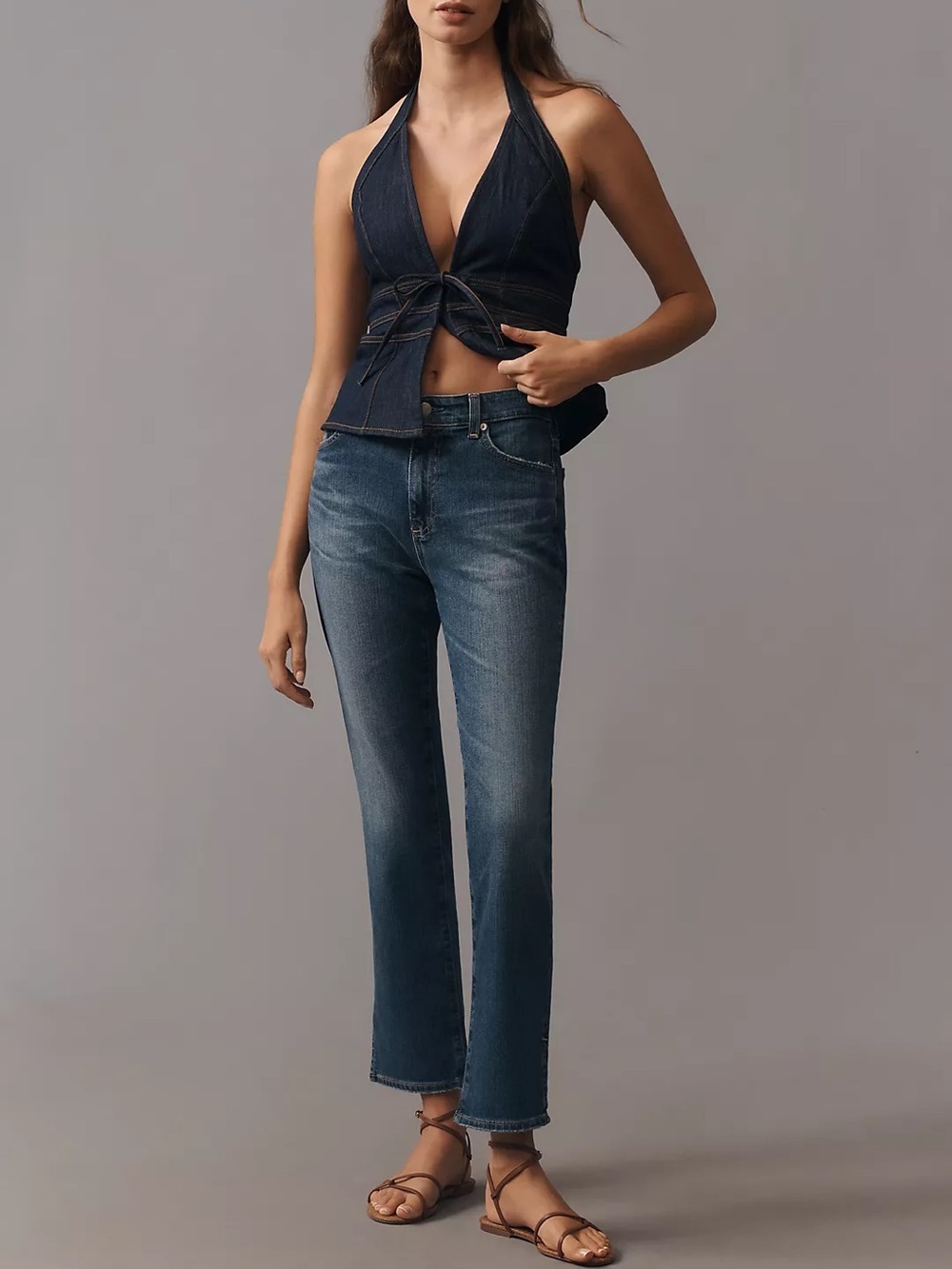 Adriano Goldschmied Mari Crop Jean Size
29